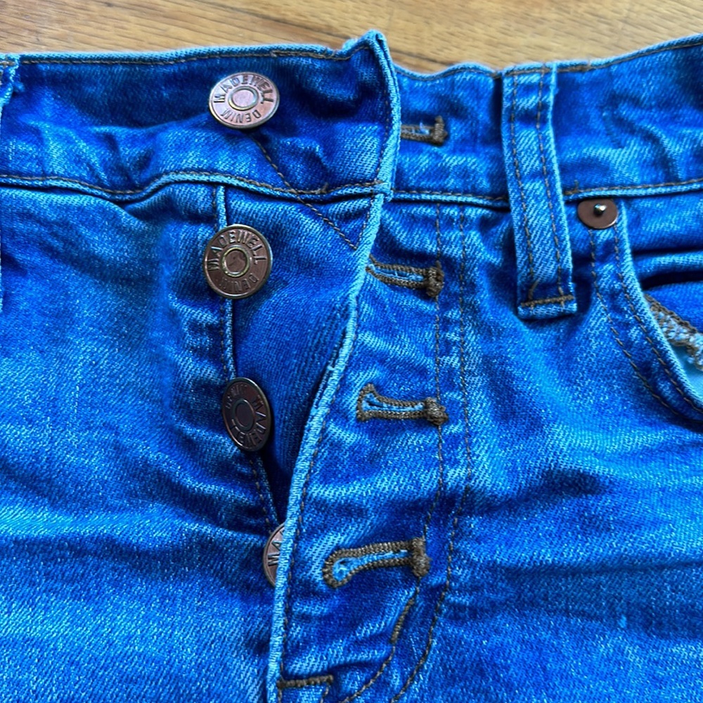 Madewell High Rise Denim Shorts - Picture 3 of 5